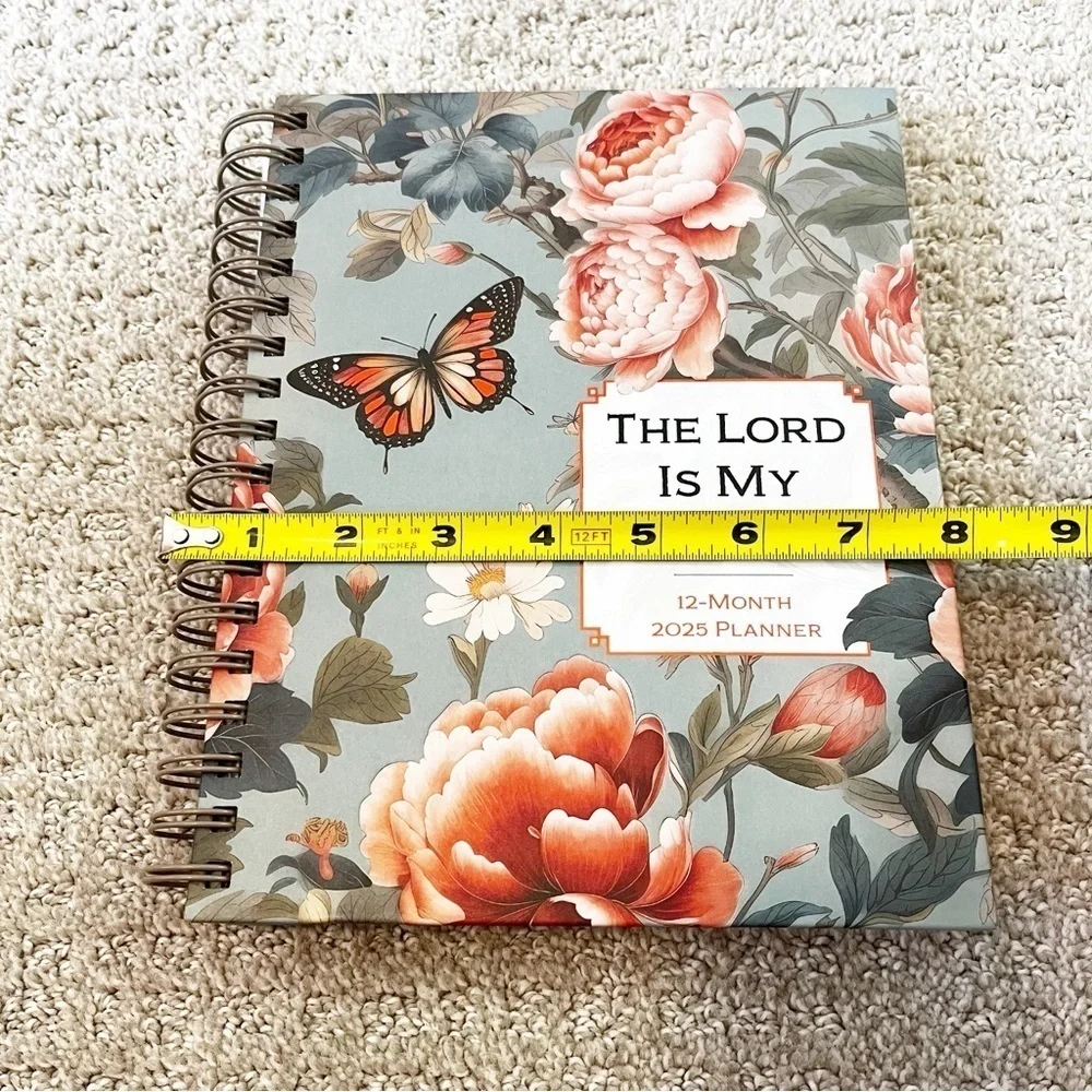 The Lord Is My Strength 2025 Planner: 12-Month Weekly Planner Calendar Religious